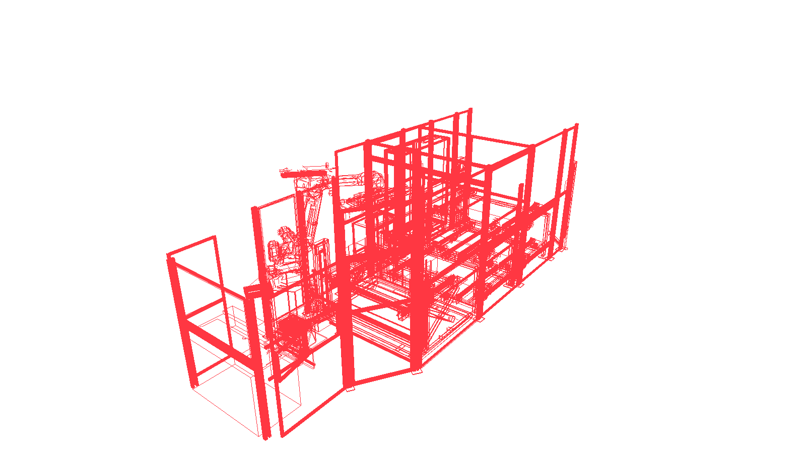 Bitumen application work cell